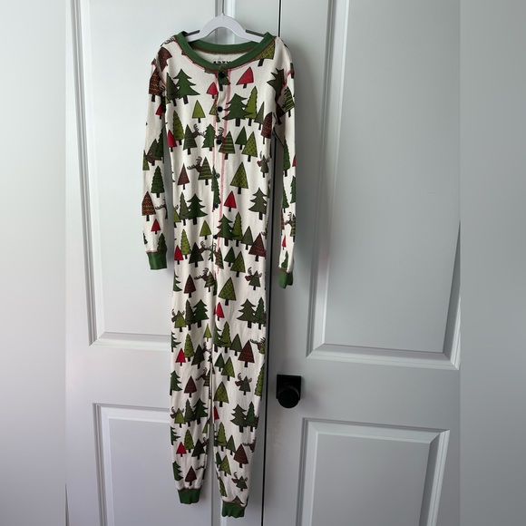 Lazy One "No Peeking" Moose Butt Flapjack Pajamas (Size 8) - Picture 2 of 5